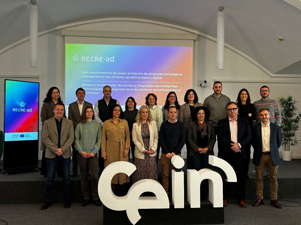 RECRE-AD, un nuevo proyecto transfronterizo para impulsar los ecosistemas agroalimentario y digital.